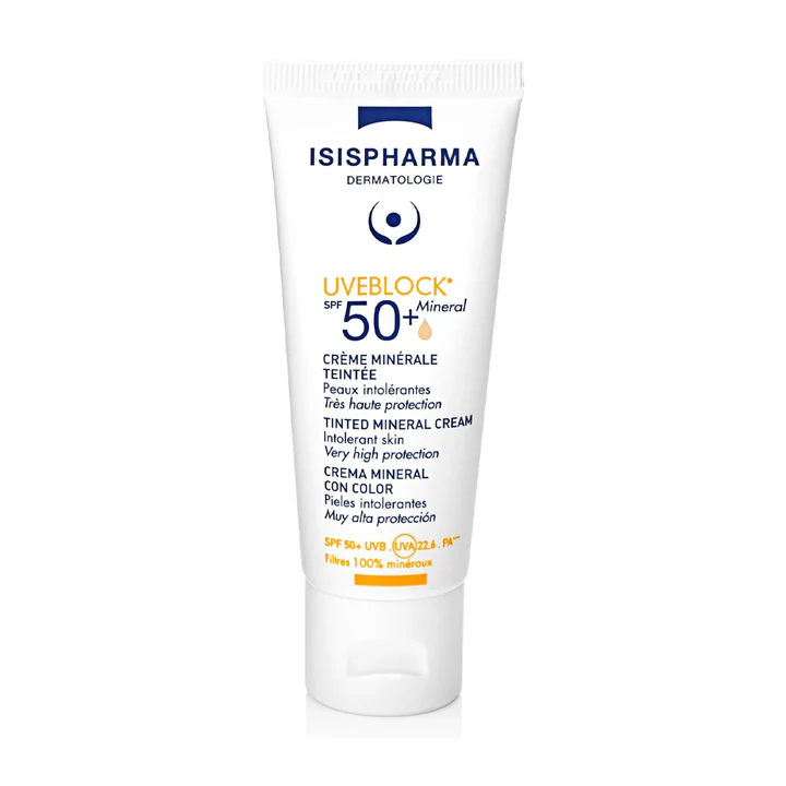 Isispharma Uveblock Minéral Teinté SPF50+ 40ml