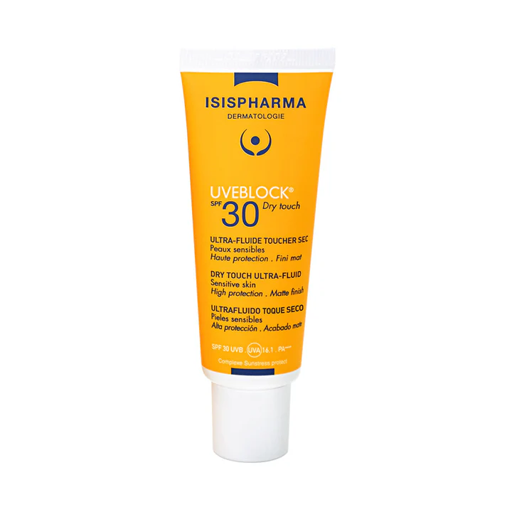 Isispharma Uveblock Ultra-Fluide Touché Sec SPF30 40ml