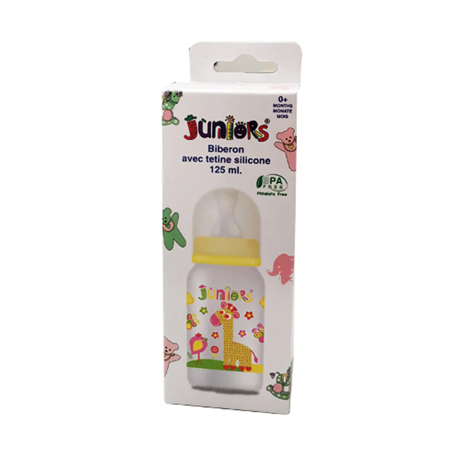 Juniors Biberons En Verre+Poignet PM 125ml
