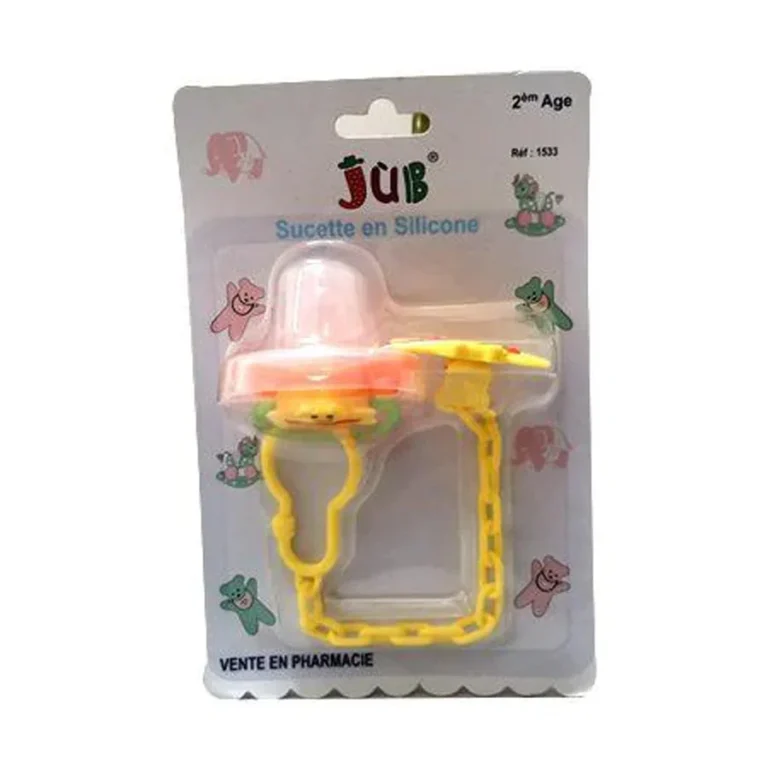 Juniors Sucette Jub 2 Age +Clips