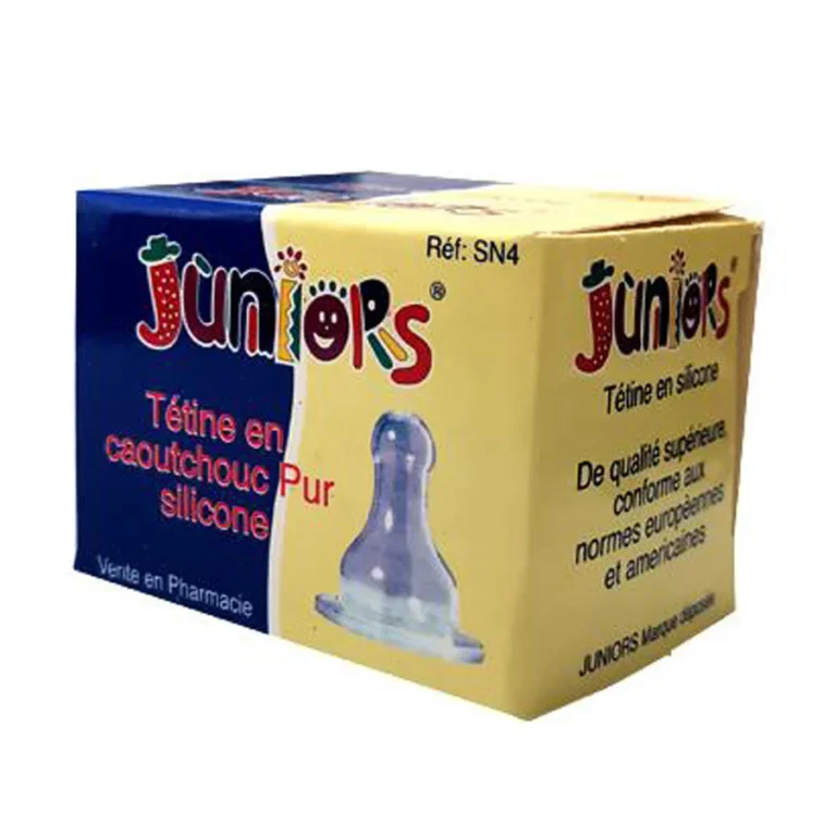 Juniors Tetine Simple En Silicone 1 Age