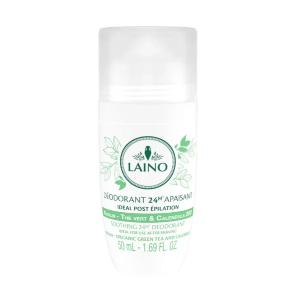 Laino Déodorant 24h Apaisant Thé Vert 50ml