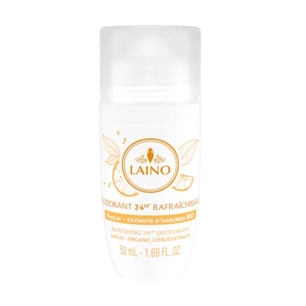 Laino Déodorant 24h Rafraîchissant argrumes 50ml