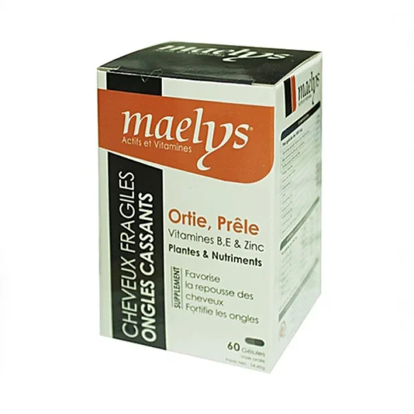 Maelys Ortie Prêle Vitamines B E Et Zinc 60 Gélules
