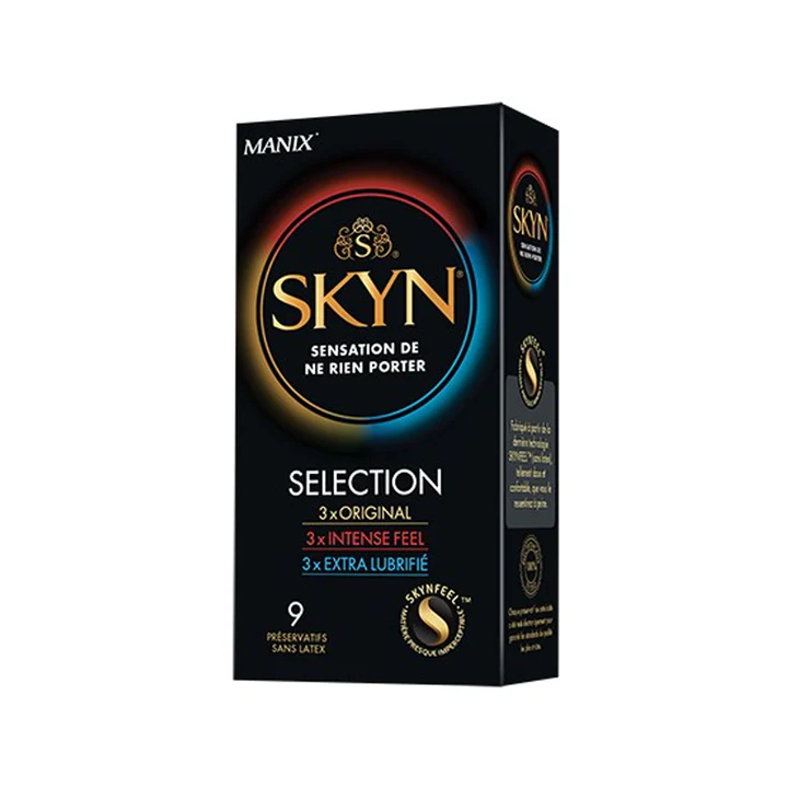 Manix Skyn Sélection 9 Préservatifs