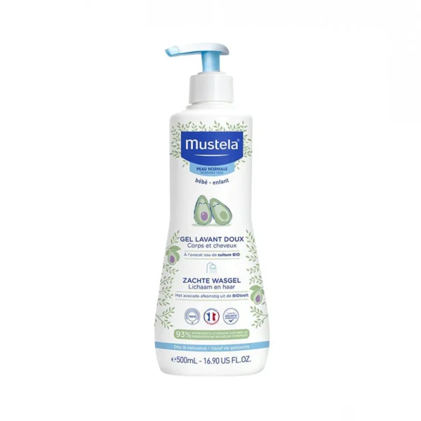 Mustela Gel Lavant Doux à l’Avocat BIO 500ml