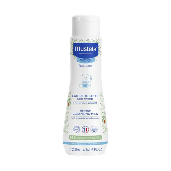 Mustela Lait De Toilette Sans Rinçage à L’avocat BIO