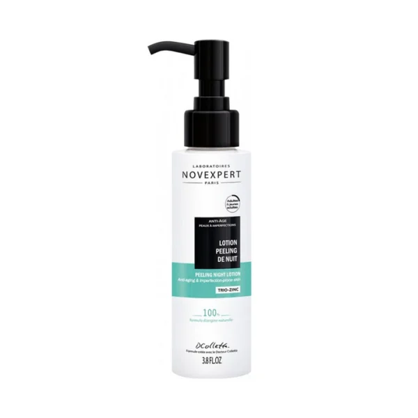 Novexpert Lotion Peeling de Nuit Trio-Zinc 115ml