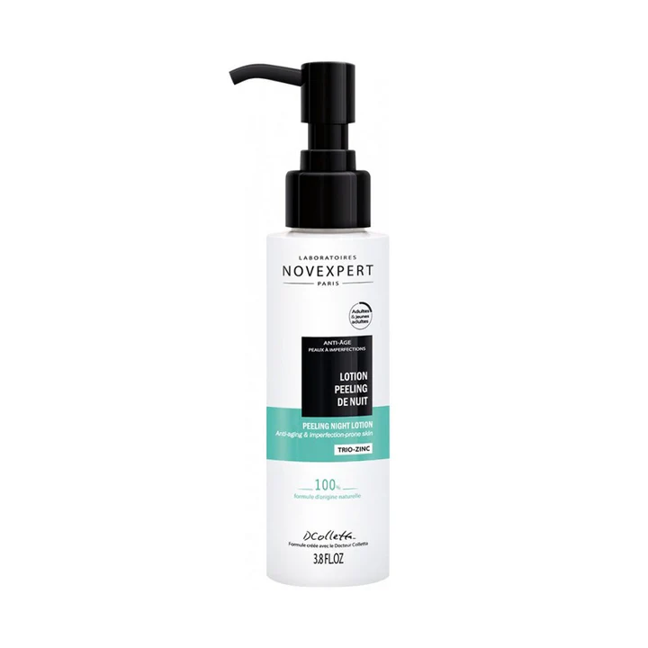 Novexpert Lotion Peeling de Nuit Trio-Zinc 115ml