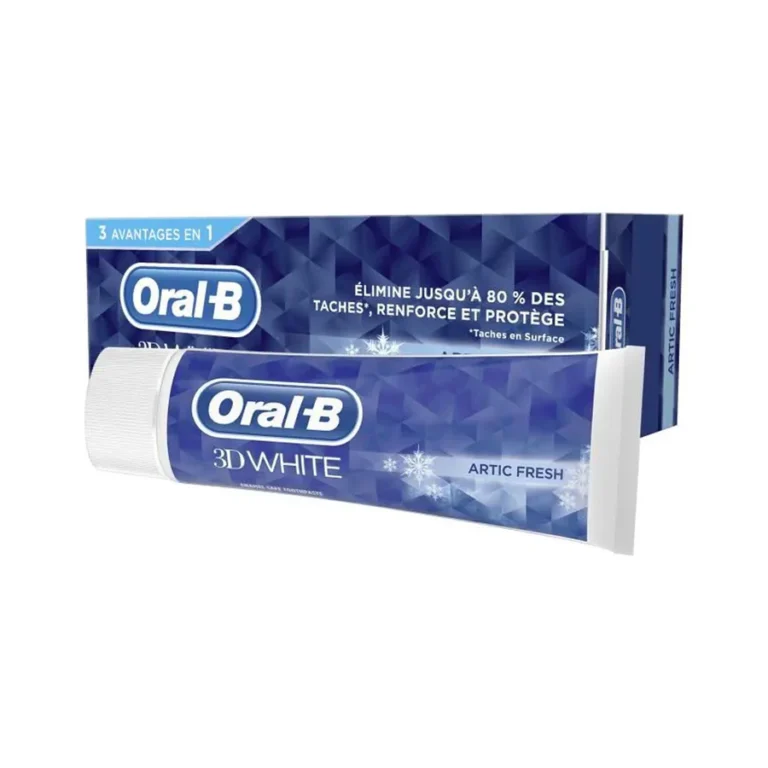 Oral-B Dentifrice Crest 3D White 3 avantages en 1