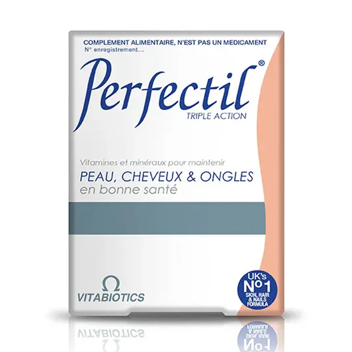 Perfectil Triple Action Peau Cheveux Et Ongles Boite 30 Comprimes