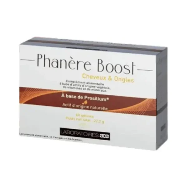 Phanere Boost Cheveux Et Ongles Gélules 60 Gélules