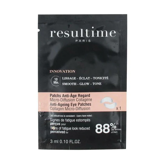 Resultime Patch Anti-Âge Regard Micro-Diffusion Collagène Sachet 3ml