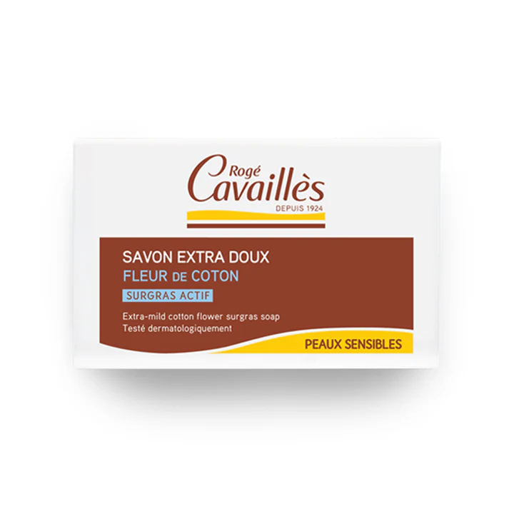 Rogé Cavaillès Savon Surgras Extra-Doux Fleur de Coton 250g