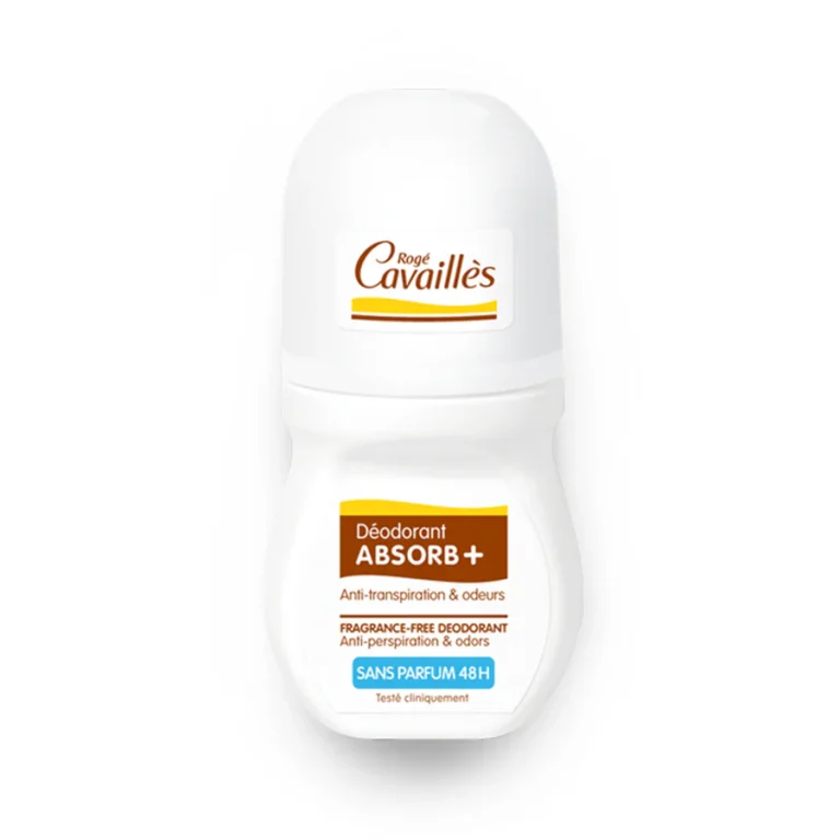 Rogé cavaillès Déo Absorb+ Sans Parfum 48h Roll-on 50ml