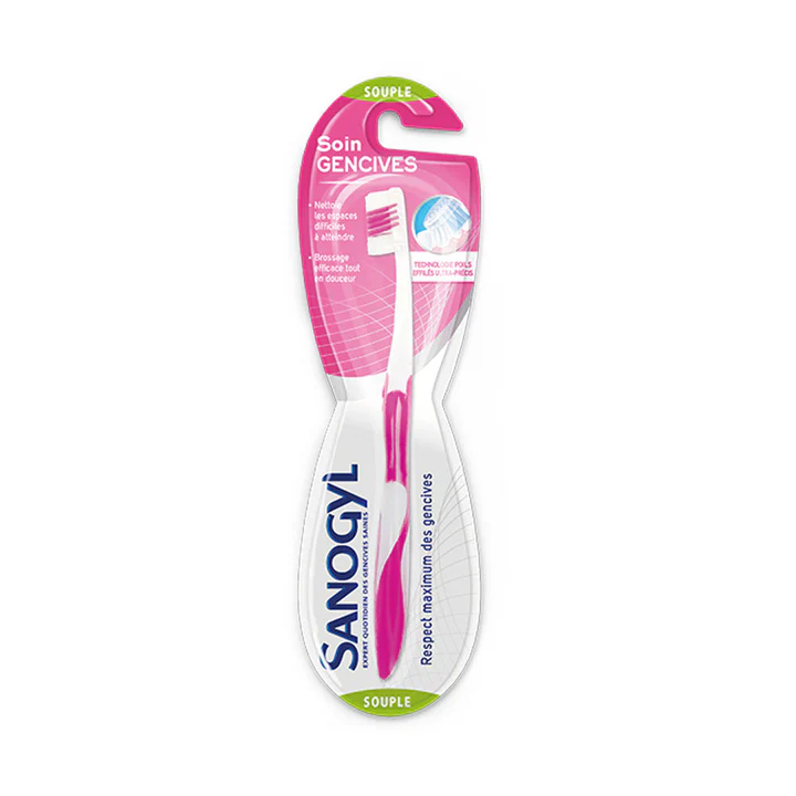Sanogyl Brosse à Dent Soin Gencives
