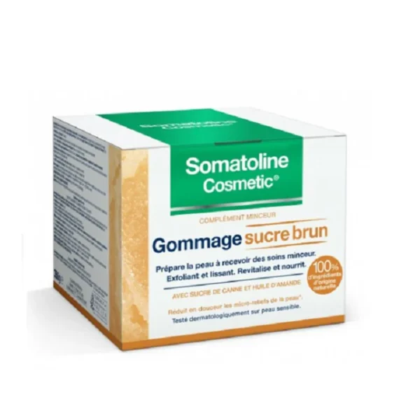 Somatoline Cosmetic Complément Minceur Gommage Sucre Brun 350g