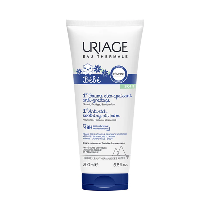 Uriage Bébé – 1er Baume Oleo-apaisant Anti-grattage 200ml