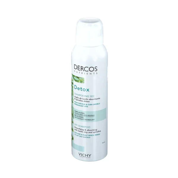 Vichy Dercos Nutrients Shampooing Sec Détox Cheveux 150ml