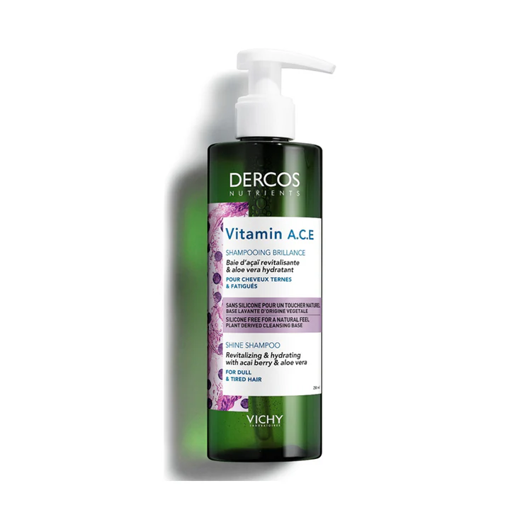 Vichy Dercos Nutrients Shampooing Vitamin A.C.E 250ml