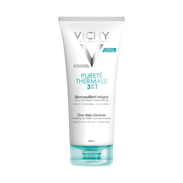 Vichy Purete Thermale Démaquillant intégral peaux sensibles 3en1