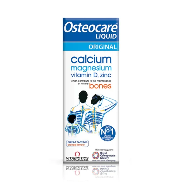 Vitabiotics Osteocare Calcium Magnésium Zinc Vitamine D3 Liquide 200ml