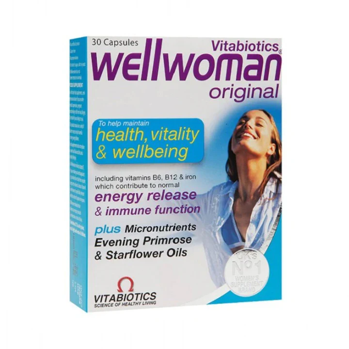 Vitabiotics Wellwoman Original 30 Capsules