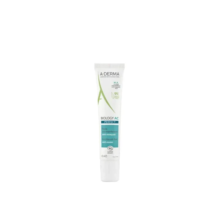 A-derma Biology AC PERFECT Fluide Anti-Imperfections Anti-Marques | 40 Ml