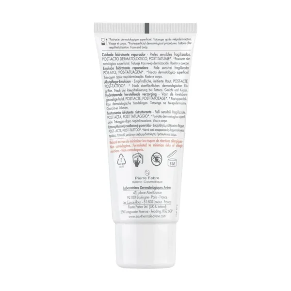 Avène Cicalfate Émulsion Réparatrice POST-ACTE Dermatologique superficiel 40ml
