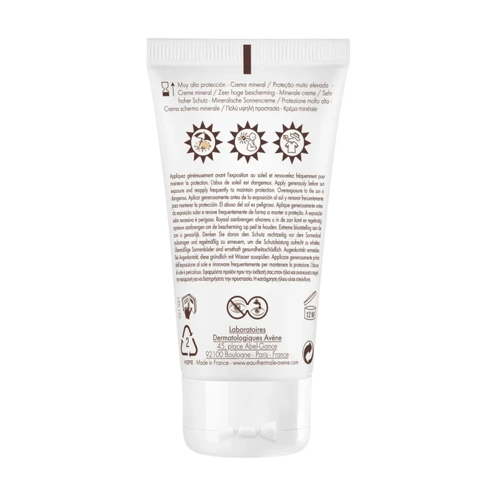 Avène Très haute protection Crème minérale SPF50+ 50ml