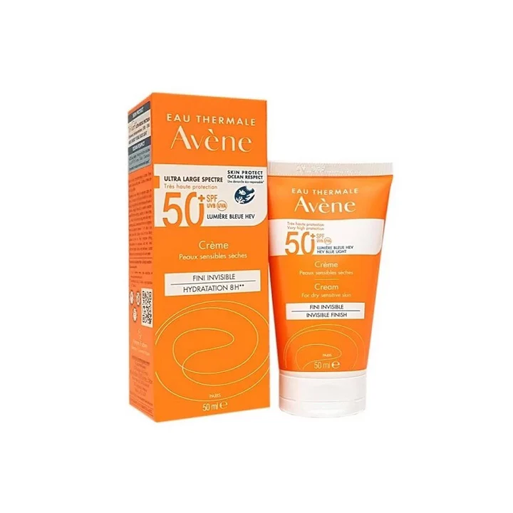 Avène Crème Solaire Spf 50+ Peaux Sèches | 50 Ml