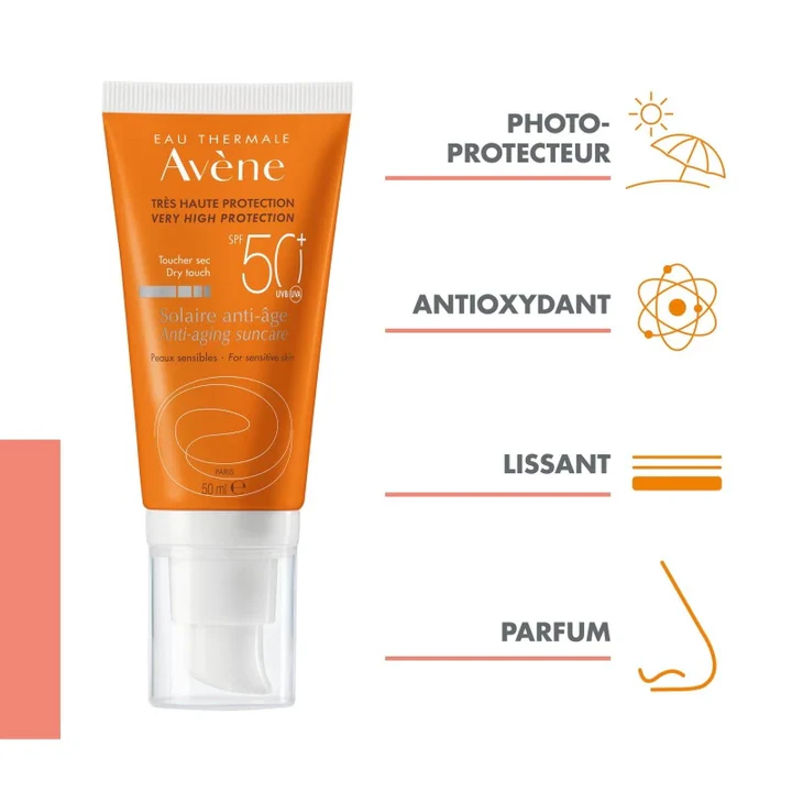 Avène Ecran Crème Solaire Anti-Oxydante SPF 50+