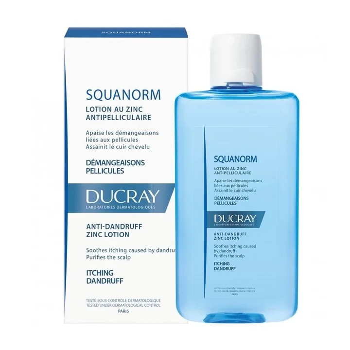 Ducray SQUANORM Lotion Antipelliculaire Au Zinc 200ml
