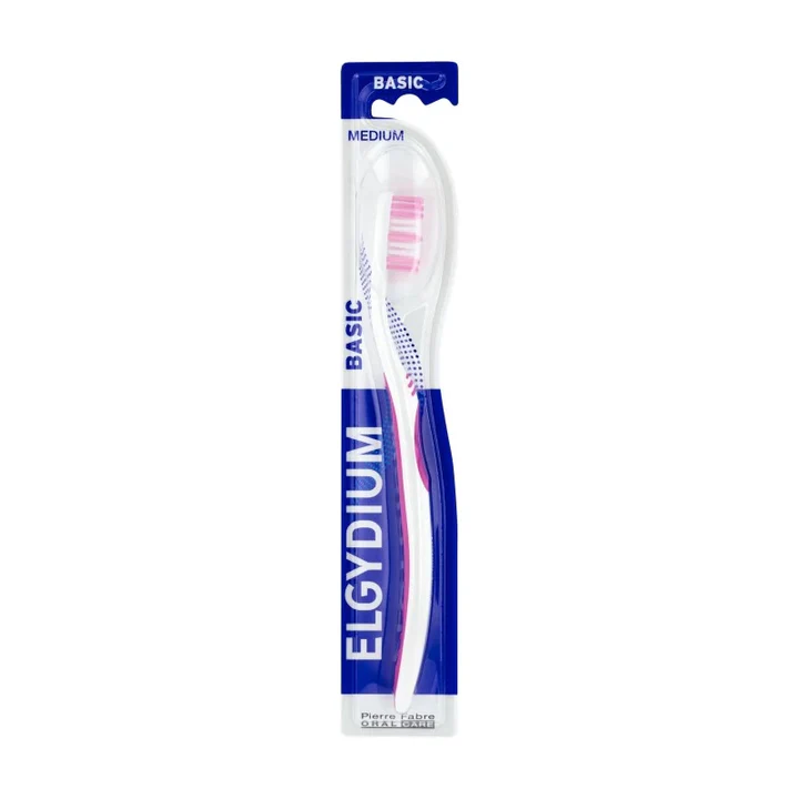 ELGYDIUM Basic brosse à dents medium
