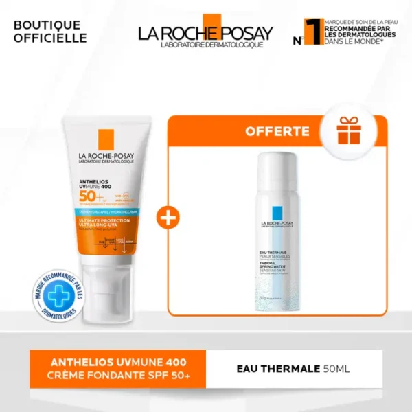 La Roche Posay Anthelios UVMune 400 Crème Hydratante SPF50+ Invisible 50ml