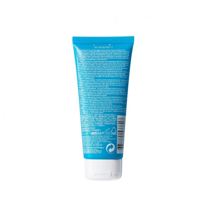 La Roche Posay Effaclar Masque Sébo-Régulateur 100ml
