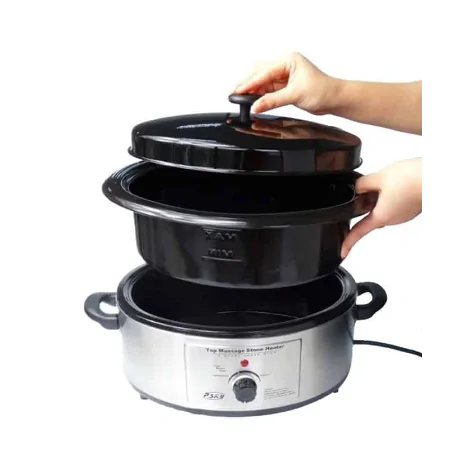 Marmite chauffante électrique pour pierres LMT8