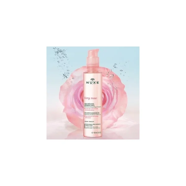 Nuxe Very Rose Huile Délicate Démaquillante 150ml