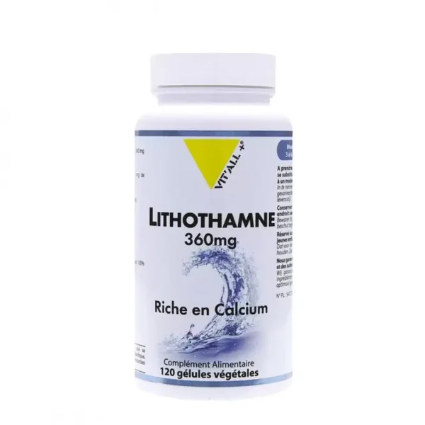 VITALL+ Lithotamne 360mg Boite 120 Gélules